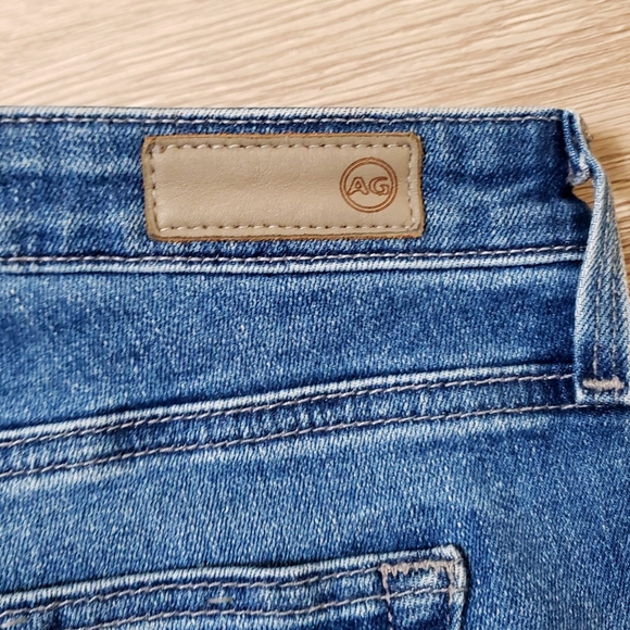 AG Goldschmied Stevie ankle straight denim jean size 31 Petite - Picture 4 of 11